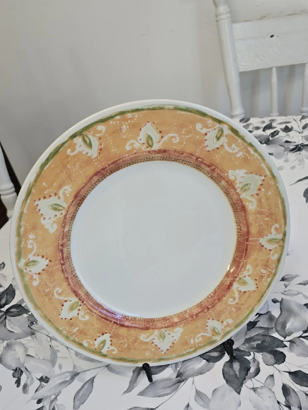 Pier 1 Set Of 2 Earthenware Moroccan Plates England